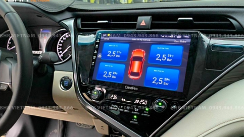 Màn hình DVD Android liền camera 360 xe Toyota Camry 2019 - nay | Oled Pro X8S 